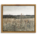 InSimSea Framed Canvas Wall Art, Meadow with Flowers Painting, Landscape for Living Room, Bedroom, Home, Bathroom Decor